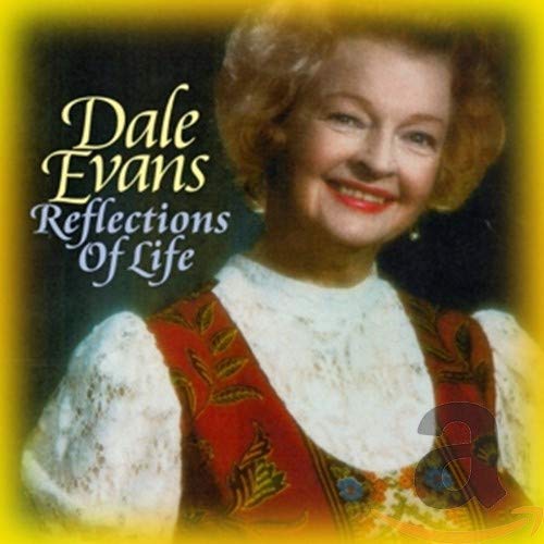 CD cover featuring a portrait of Dale Evans with floral details.