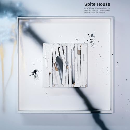 CD cover with abstract art of a broken, white-slatted structure.
