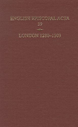 English Episcopal Acta 39