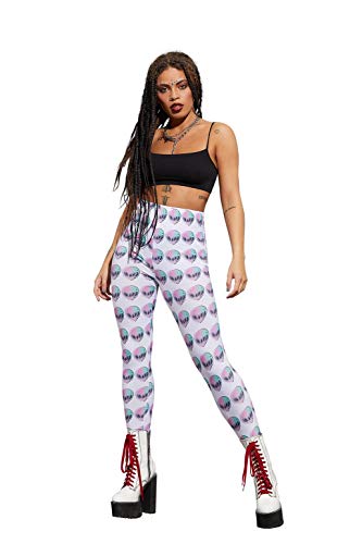 Smiffys Fever Space Alien Leggings