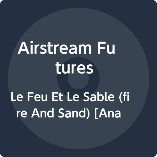 Dark blue vinyl record label with white text: "Airstream Futures".