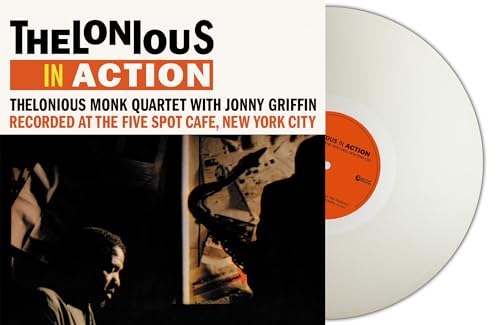 Vinyl record of Thelonious Monk Quartet’s “Thelonious In Action” album.