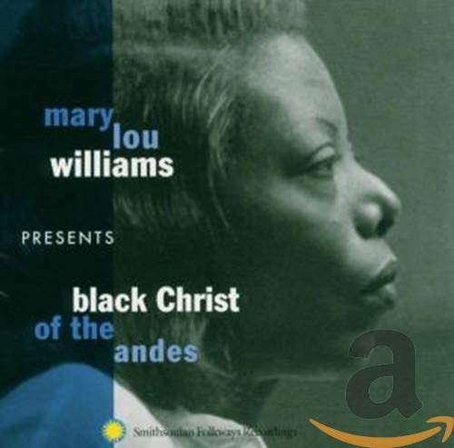 CD cover featuring a portrait of jazz pianist Mary Lou Williams.