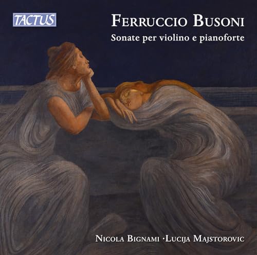 CD cover featuring a painting of two draped figures in repose.