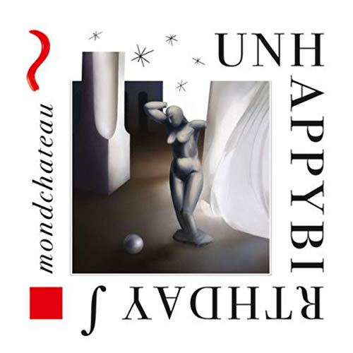 Album cover with a sculpted figure in a minimalist, abstract setting.