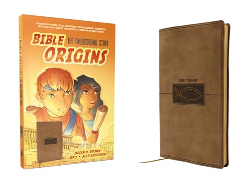 Bible Origins (Portions of the New Testament + Graphic Novel Origin Stories), Deluxe Edition, Leathersoft, Tan : The Underground Story