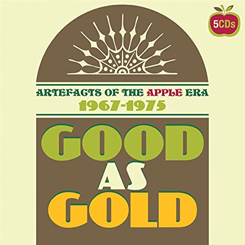 “Good As Gold” 5CD boxset cover with gold lettering and apple logo.