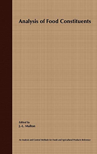 Analysis of Food Constituents: v. 4