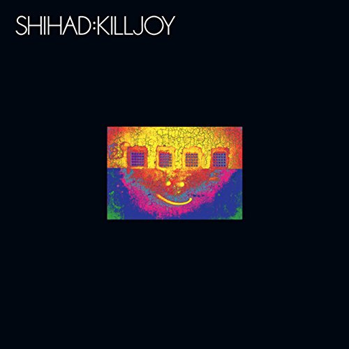 Shihad album cover: colorful, pixelated face on a dark background.