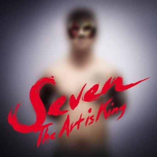 CD cover for “Seven - Art Is King” featuring a masked figure.