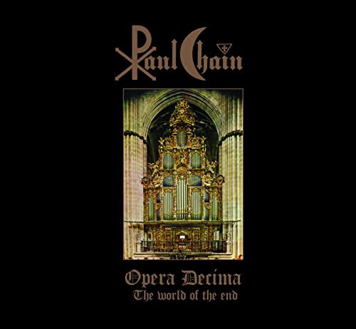 CD cover: Gothic church organ with band name and album title.