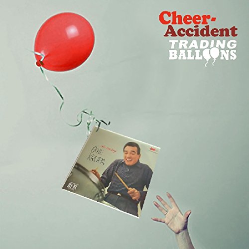 Album cover: red balloon above a hand reaching for a record sleeve.