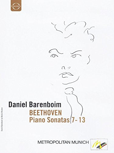 DVD cover featuring a line-drawn portrait of Beethoven and text details.