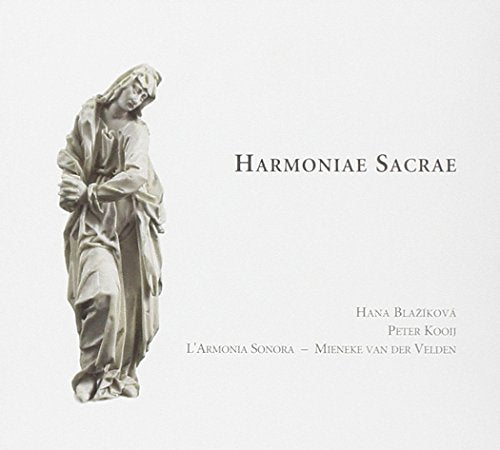 CD cover featuring a white marble statue of the Virgin Mary.