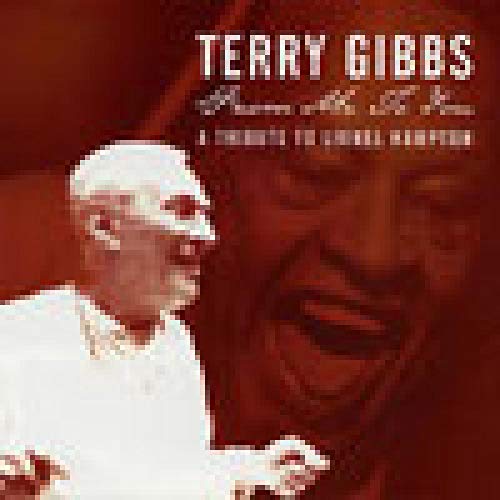 CD cover featuring Terry Gibbs and Lionel Hampton in warm tones.