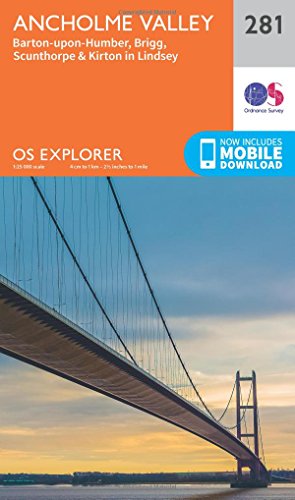 OS Explorer Map (281) Ancholme Valley (OS Explorer Paper Map)