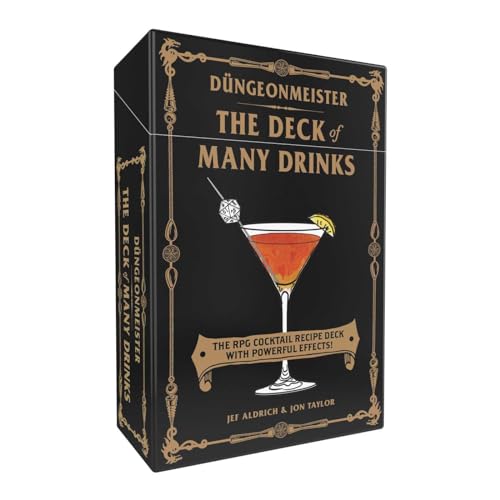 Dungeonmeister: The Deck of Many Drinks : The RPG Cocktail Recipe Deck with Powerful Effects!