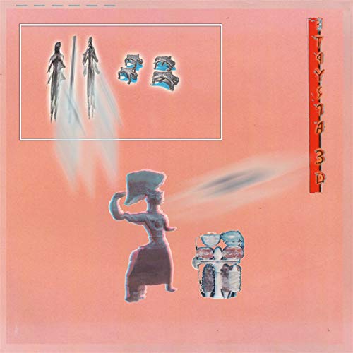 Album cover for "Etrusca 3D" featuring stylized figures and abstract shapes.