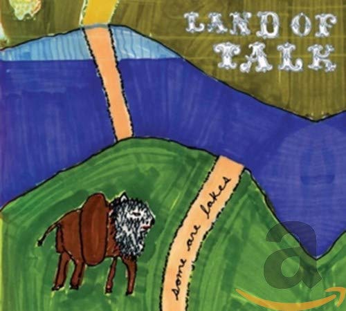 CD cover: painted landscape with a bison and text “Land Of Talk”.