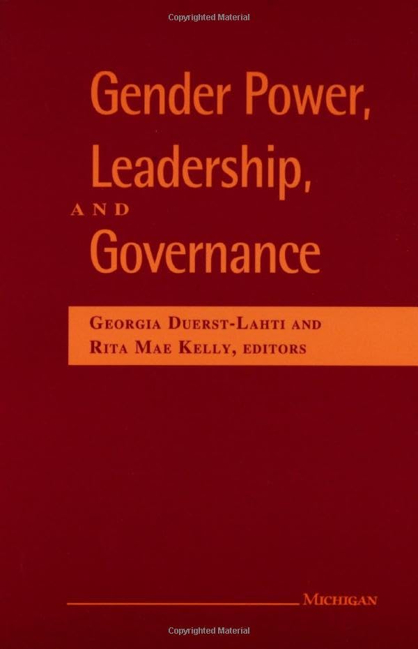 Gender Power, Leadership, and Governance