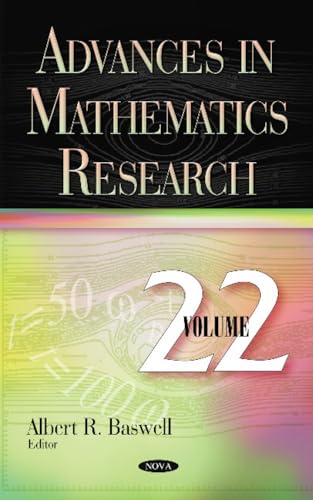 Advances in Mathematics Research