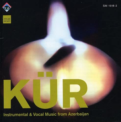 CD cover featuring a blurred image of a traditional Azerbaijani musical instrument.