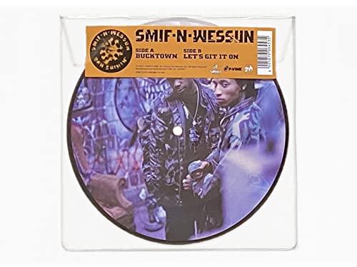 Smif-N-Wessun picture disc vinyl record in clear plastic sleeve.