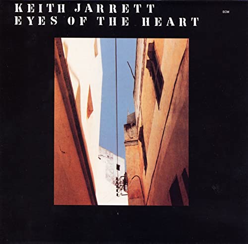CD cover for Keith Jarrett Quartet’s “Eyes Of The Heart” with building facade.