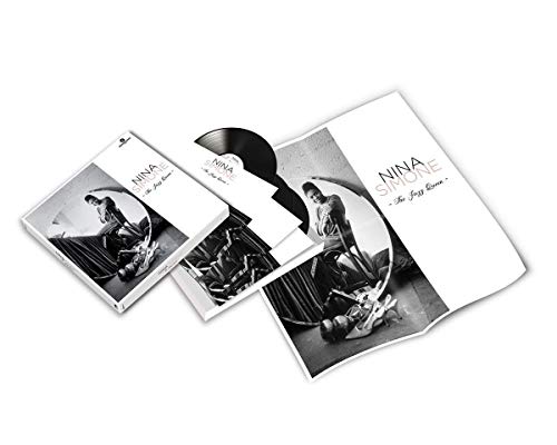 Nina Simone vinyl box set with black and white portrait packaging.