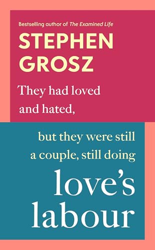 Book cover with author Stephen Grosz and title “Love’s Labour” in white text.