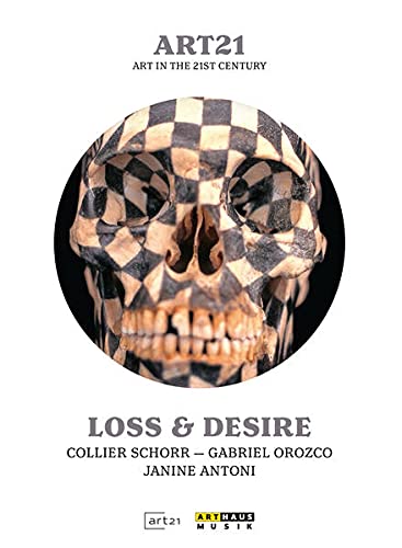 DVD cover featuring a skull with checkered patterns, titled "Loss & Desire.