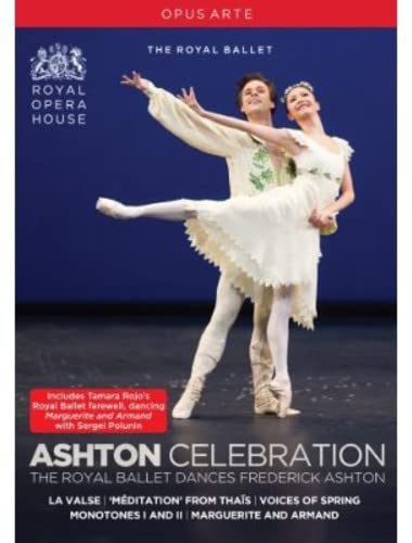 DVD cover featuring two ballet dancers in white costumes, mid-performance.