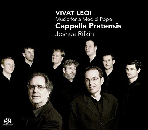 CD cover featuring a group of nine formally dressed musicians.