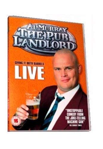 DVD cover featuring Al Murray as The Pub Landlord with a pint.