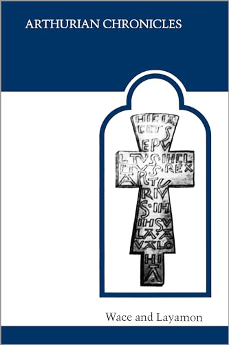 Book cover: “Arthurian Chronicles” featuring a medieval stone cross design.