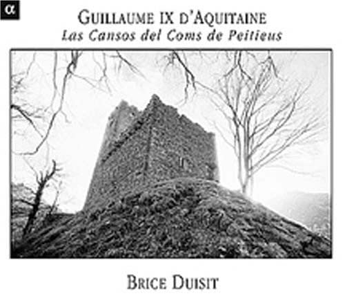 CD cover featuring a grayscale image of a medieval stone tower ruin.