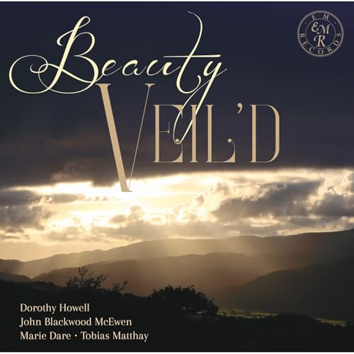 CD cover for “Beauty Veild” by The Berkeley Ensemble, with landscape.