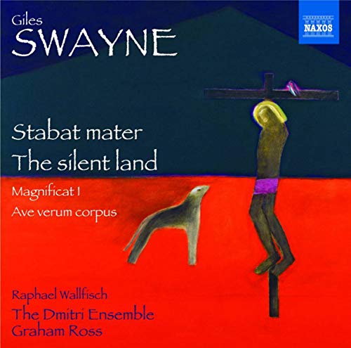 CD cover: dark blue background, crucifixion scene, and text details.