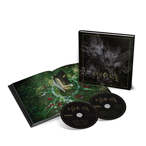 CD packaging for “Eye Of Nix - Ligeia” featuring a veiled figure.