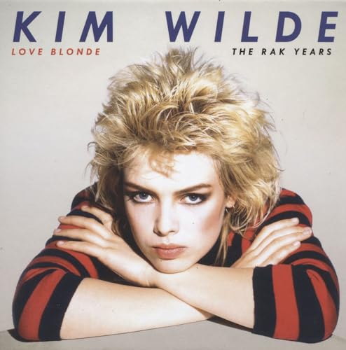 Kim Wilde album cover, "Love Blonde," featuring a portrait of the artist.