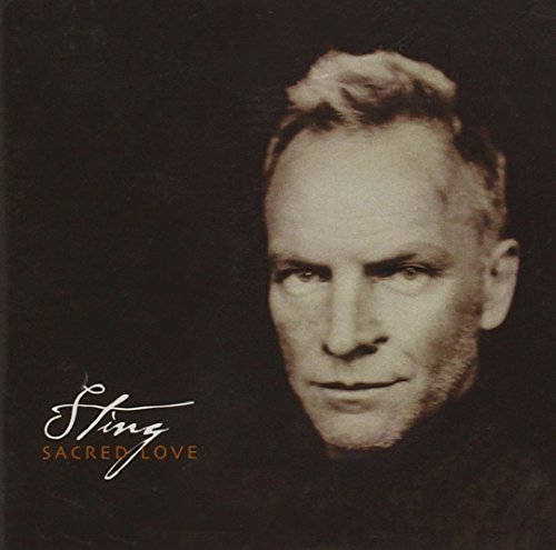 CD cover featuring a sepia-toned portrait of singer Sting.