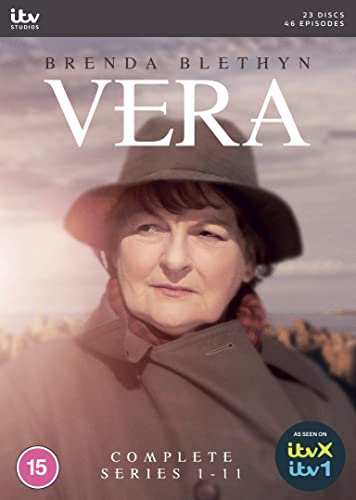DVD cover for British crime drama "Vera" starring Brenda Blethyn.