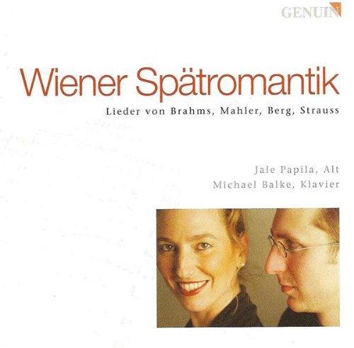 CD cover featuring portraits of two smiling singers, Jale Papila and Michael Balke.