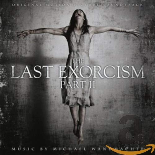 CD cover for "The Last Exorcism Part II" soundtrack, woman levitating.