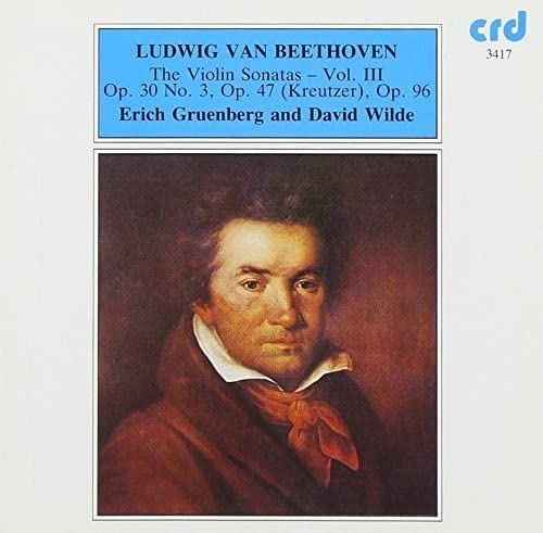 CD cover featuring a portrait of Ludwig van Beethoven.