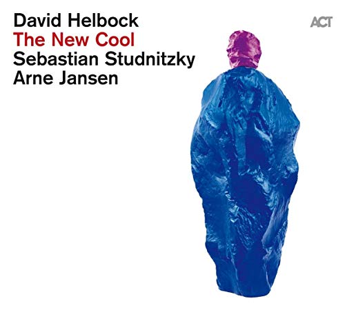 CD cover for "The New Cool" by David Helbock, featuring a blue figure.