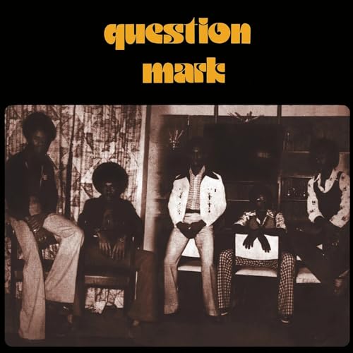 Album cover for Question Mark & The Mysterians, featuring four men in a living room.