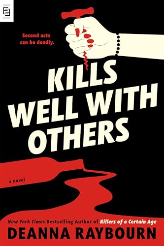 Book cover featuring a hand holding a corkscrew above a spilled red liquid.