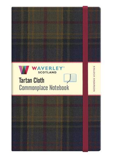 Kinloch Anderson: Waverley Scotland Genuine Tartan Cloth Commonplace Notebook (WAVERLEY SCOTLAND COMMONPLACE NOTEBOOKS)