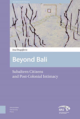 Book cover: "Beyond Bali" with abstract blue and white artwork.